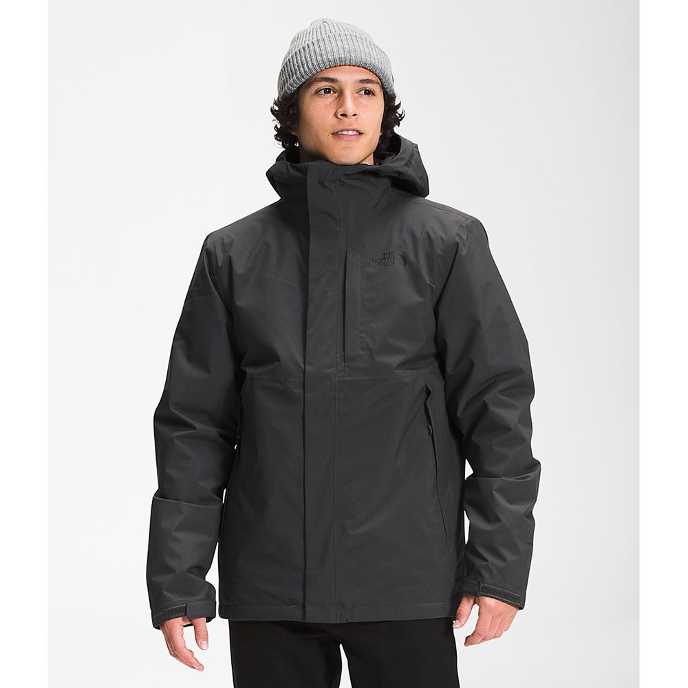 The North Face 3-In-1 Jackets Mens Australia - The North Face Carto Triclimate® Grey (ZRV-738125)